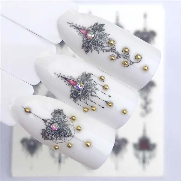 Stickers for Nails Water Decals Crystal Diamond Lotus Nail Slider Art design Decoration Manicure Foil Adhesive Wraps Pegatinas
Stickers for Nails Water Decals Crystal Diamond Lotus Nail Slider Art design Decoration Manicure Foil Adhesive Wraps Pegatinas