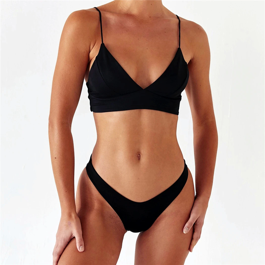2021 SEXY SIMPLE SOLID COLOR HIGH CUT V NECK BRALETTE BIKINI TWO PIECE SWIMSUIT, Black, white, lotus pink
2021 SEXY SIMPLE SOLID COLOR HIGH CUT V NECK BRALETTE BIKINI TWO PIECE SWIMSUIT, Black, white, lotus pink
