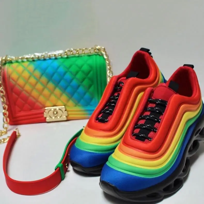 TX 2021 New design popular women chunky running sneakers bags fashion Breathable flat casual womenswalking sneakers, Color matching or can be customized according to requirements
TX 2021 New design popular women chunky running sneakers bags fashion Breathable flat casual womenswalking sneakers, Color matching or can be customized according to requirements