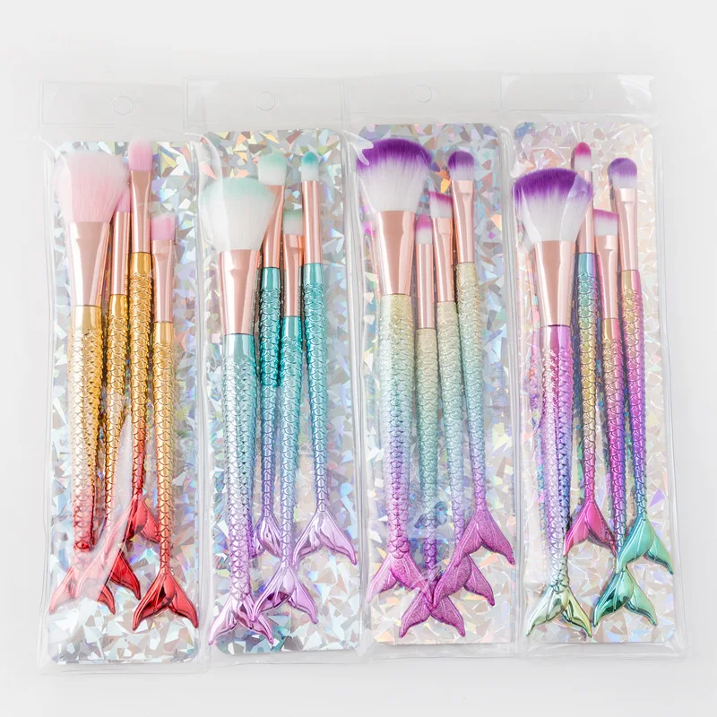 Personalized Luxury Unique Purple And Red Blending Makeup Brushes Cosmetics Mermaid Makeup Brush Sets
Personalized Luxury Unique Purple And Red Blending Makeup Brushes Cosmetics Mermaid Makeup Brush Sets