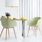 Dining Room Furniture High Quality Modern Cheap Green Plastic Dining Room Furniture