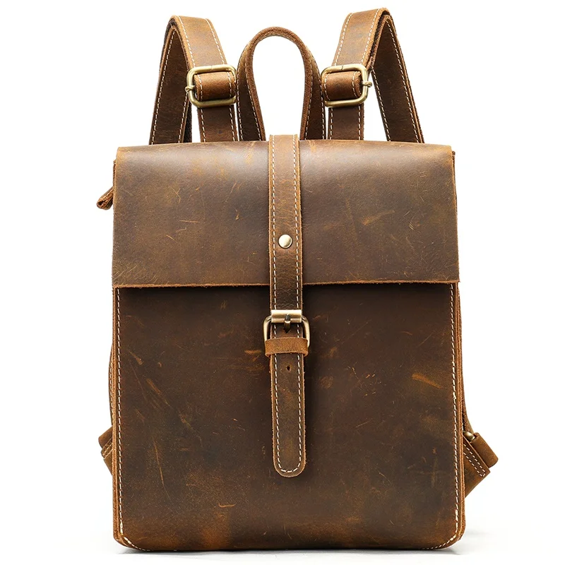 Wholesale 3228 Cool Stylish vintage crazy horse natural genuine Leather Backpacks, Black/red browm
Wholesale 3228 Cool Stylish vintage crazy horse natural genuine Leather Backpacks, Black/red browm