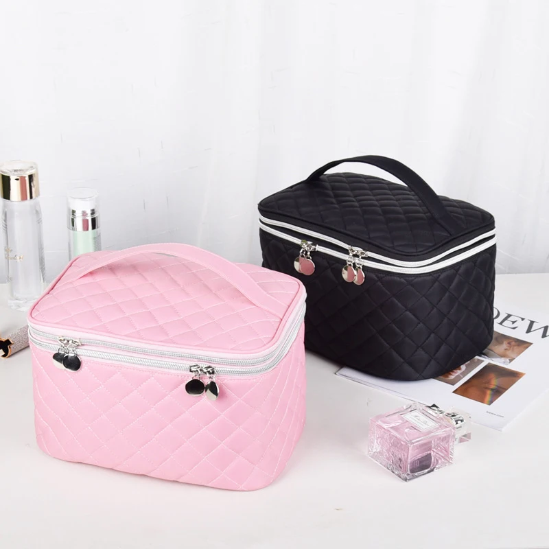 Travel Makeup Bag,Make up Case Organizer for Women and Girls,Large Cosmetic Bag, Customized color
Travel Makeup Bag,Make up Case Organizer for Women and Girls,Large Cosmetic Bag, Customized color
