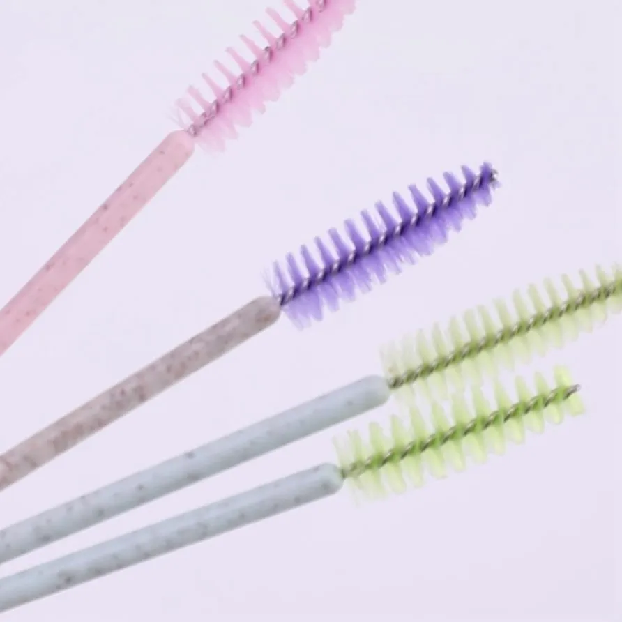 Factory wholesale New eco biodegradable wheat straw mascara wands disposable mascara brush
Factory wholesale New eco biodegradable wheat straw mascara wands disposable mascara brush
