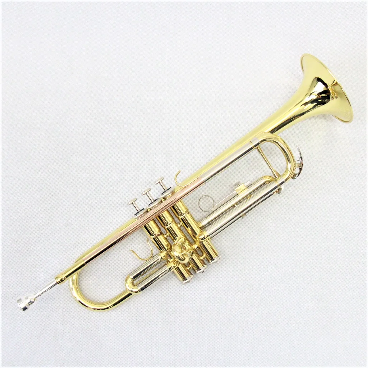 High grade brass Instruments trumpet professional gold lacquer rose gold lead pipe trumpet
High grade brass Instruments trumpet professional gold lacquer rose gold lead pipe trumpet