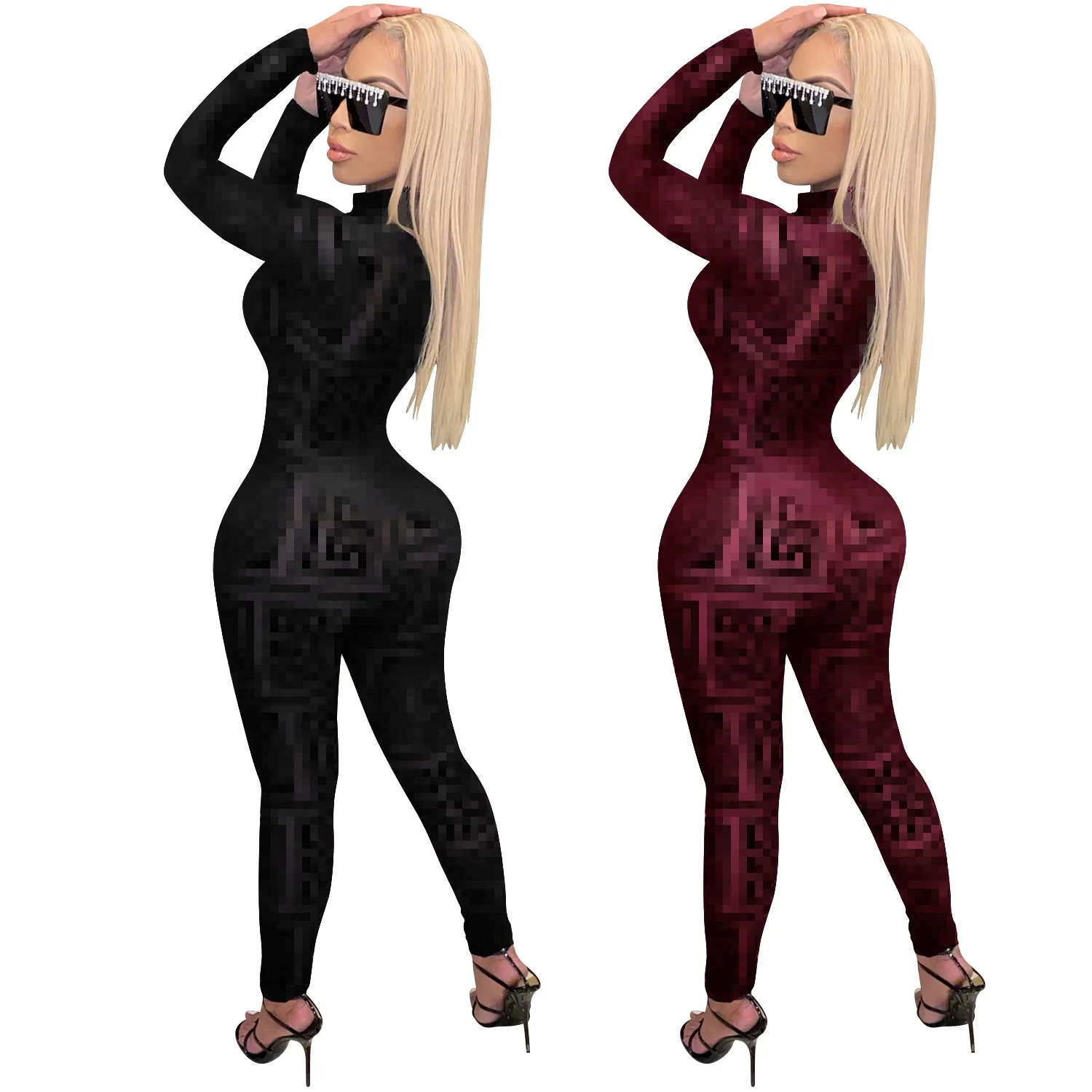 2021 New arrival good quality rompers womens jumpsuit two piece pants set Latest design long sleeve jumpsuit women
2021 New arrival good quality rompers womens jumpsuit two piece pants set Latest design long sleeve jumpsuit women