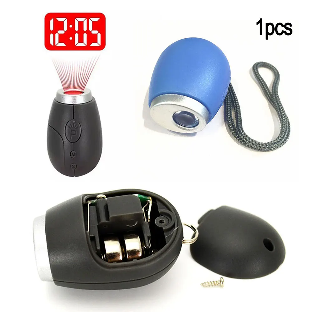 Cute Alarm Clock Portable Digital Time Projection Clock Mini Digital Projection Clock LED Keychain Design, Red,blue,grey
Cute Alarm Clock Portable Digital Time Projection Clock Mini Digital Projection Clock LED Keychain Design, Red,blue,grey