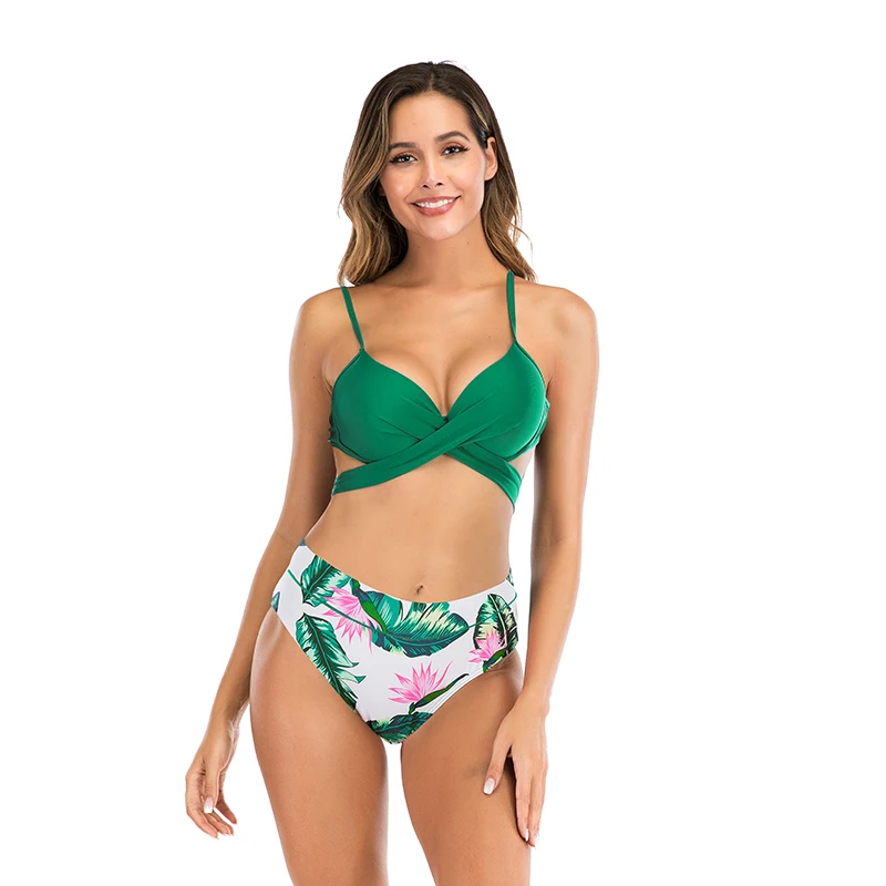 Women's Push Up High Waist Swimwear Print Bikini Diamond Strap Swimsuit Beach Bikini Tankini two Piece Swimsuit swimwear, Green,printed green,printed blue
Women's Push Up High Waist Swimwear Print Bikini Diamond Strap Swimsuit Beach Bikini Tankini two Piece Swimsuit swimwear, Green,printed green,printed blue