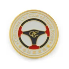 Custom metal vintage ashtray Pins Hard Enamel Car Badges Fashion Plated Dress Up queen elizabeth gold coin