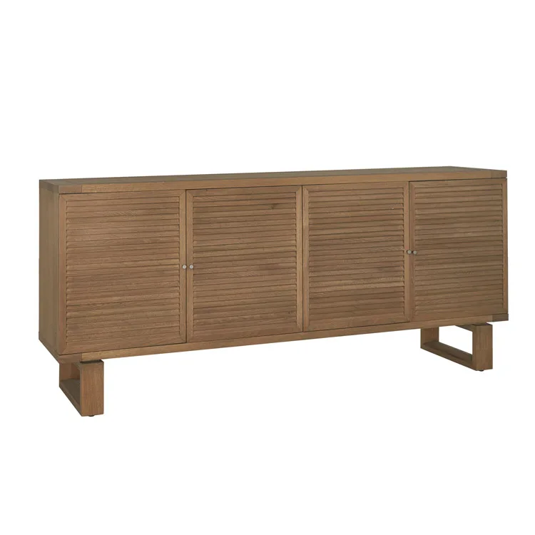 French style dining room oak wood sideboard furniture