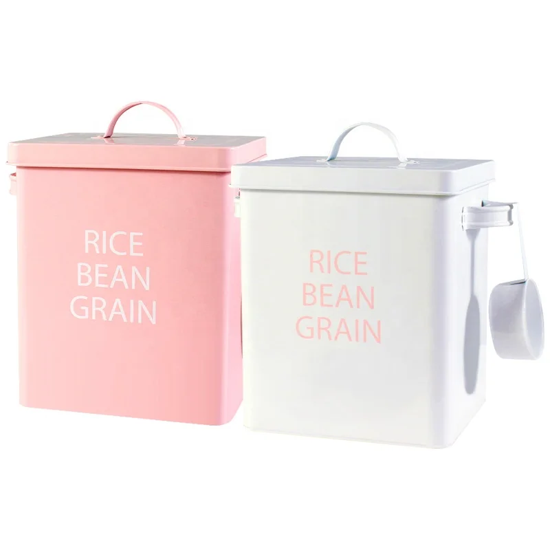 Medium Size Pink White Metal Material Sealing Moisture Strong Durable Water Proof Pet Food Storage Container For Cats And Dogs
Medium Size Pink White Metal Material Sealing Moisture Strong Durable Water Proof Pet Food Storage Container For Cats And Dogs