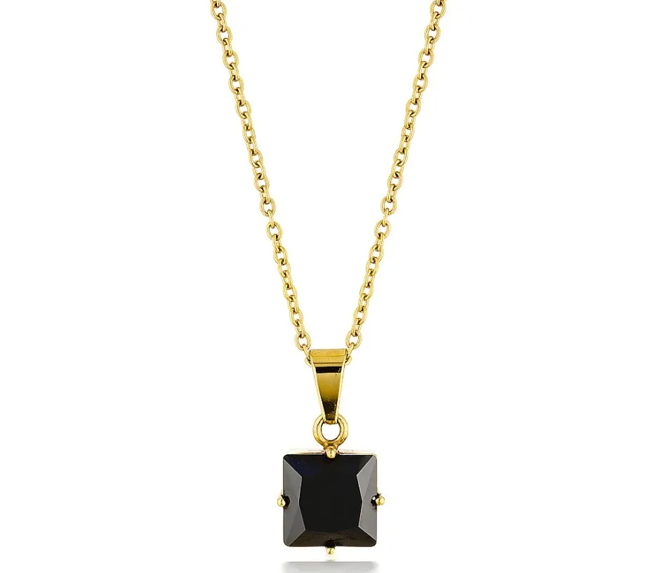 2021 Wholesale Stainless Steel Jewelry Minimalist Elegant Multi-Stone Birthstone Necklace Square Black Stone Necklace For Women
2021 Wholesale Stainless Steel Jewelry Minimalist Elegant Multi-Stone Birthstone Necklace Square Black Stone Necklace For Women