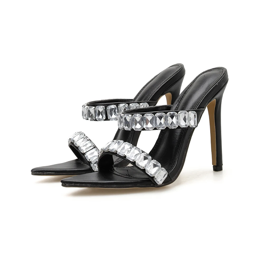 101230 Wholesale Sexy Ladies Dress Shoes Diamond Sandals Slip-On Women Slippers Pointed Open Toe High Heels For Party, Black;apricot
101230 Wholesale Sexy Ladies Dress Shoes Diamond Sandals Slip-On Women Slippers Pointed Open Toe High Heels For Party, Black;apricot