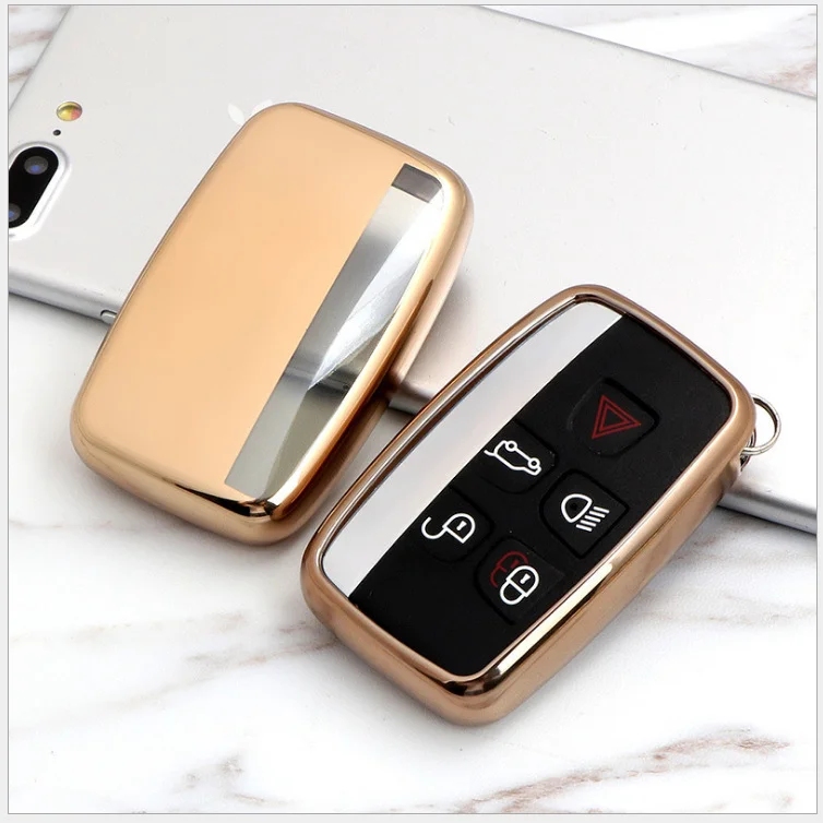 TPU Car Key case cover shell more luxury than silicon car key cover case remote key for car Land Rover Discover, Red/blue/gold/pink/silver/black
TPU Car Key case cover shell more luxury than silicon car key cover case remote key for car Land Rover Discover, Red/blue/gold/pink/silver/black