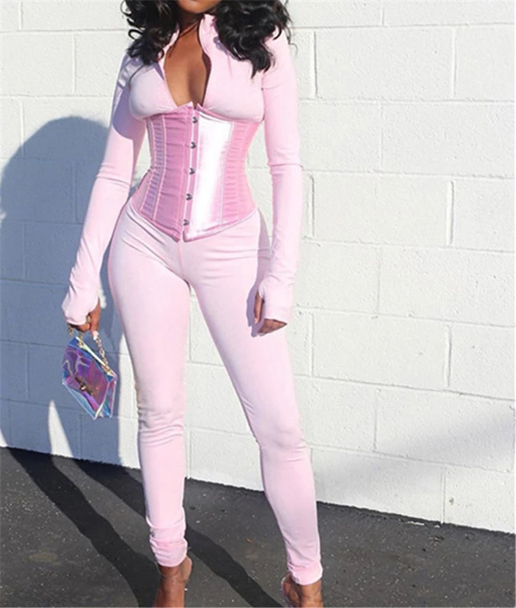 Wholesale Corset Jumpsuit Fitness Sports Long Sleeve Women Bodysuit Jumpsuit With Corset
Wholesale Corset Jumpsuit Fitness Sports Long Sleeve Women Bodysuit Jumpsuit With Corset