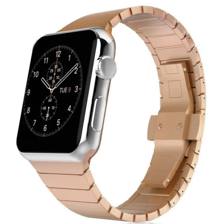 Fitness Band Smart Watch Luxury for Apple Watch Band Stainless Steel, 4 colors
Fitness Band Smart Watch Luxury for Apple Watch Band Stainless Steel, 4 colors