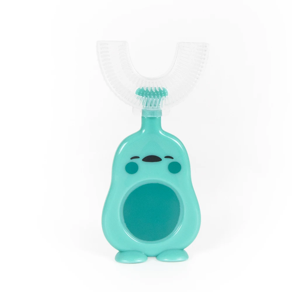 Wholesale U Shape Kids Toothbrush Can Custom Patterns For Children Soft Brush Head Baby Toothbrush
Wholesale U Shape Kids Toothbrush Can Custom Patterns For Children Soft Brush Head Baby Toothbrush