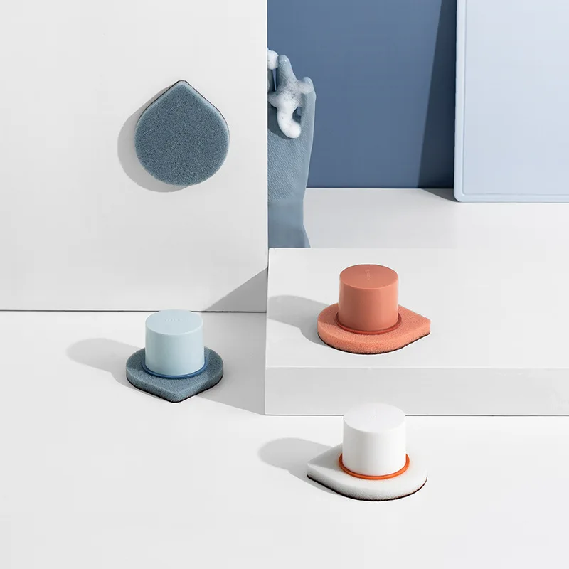 Drop Shape Durable ABS Handle Kitchen Cleaning Sponge Emery Brush Crevice brush, 3 colors
Drop Shape Durable ABS Handle Kitchen Cleaning Sponge Emery Brush Crevice brush, 3 colors