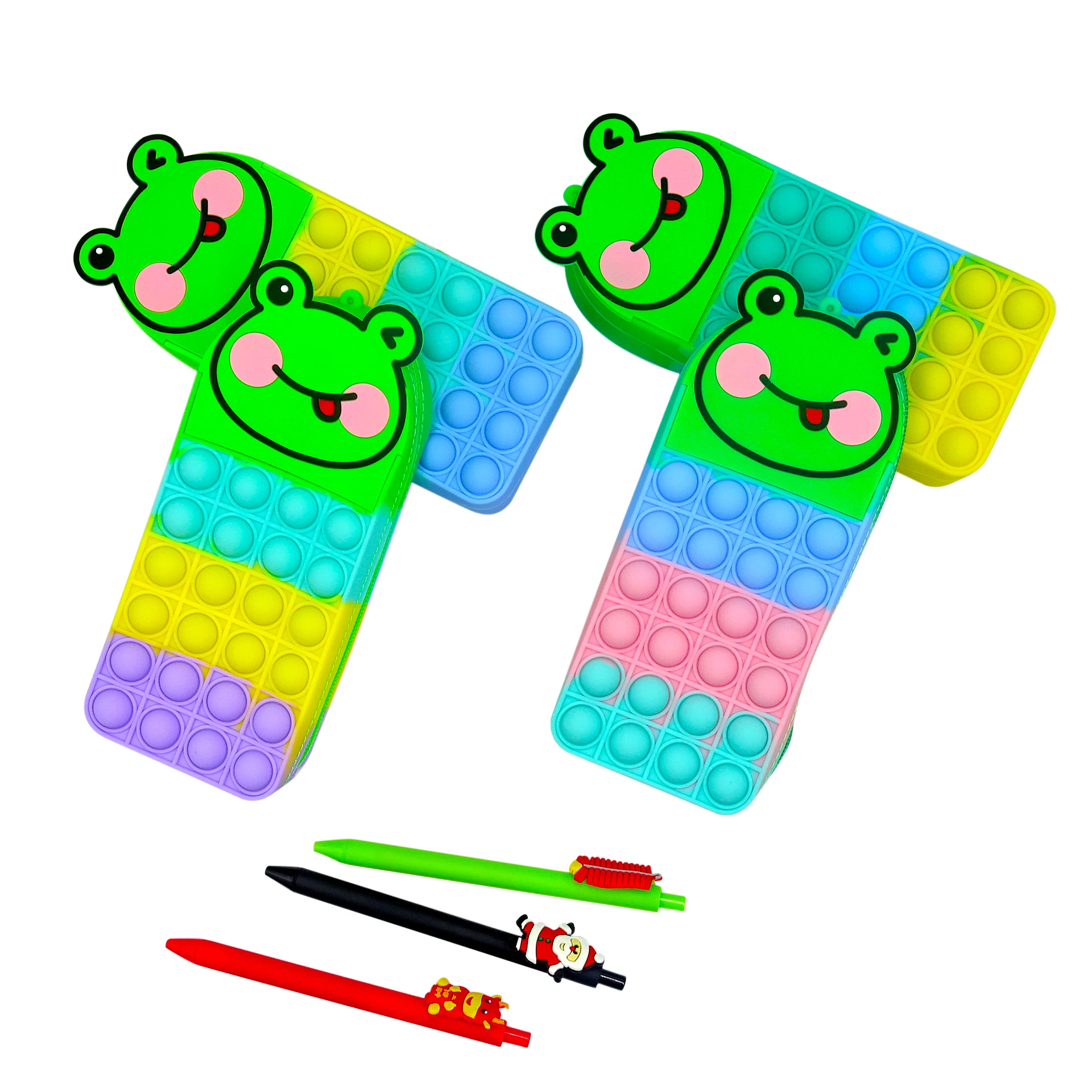 2022 New Style Pencil Bag for Girls Small Silicone kawaii cartoon Frog School Pencil Case for Kids, Multiple colors
2022 New Style Pencil Bag for Girls Small Silicone kawaii cartoon Frog School Pencil Case for Kids, Multiple colors