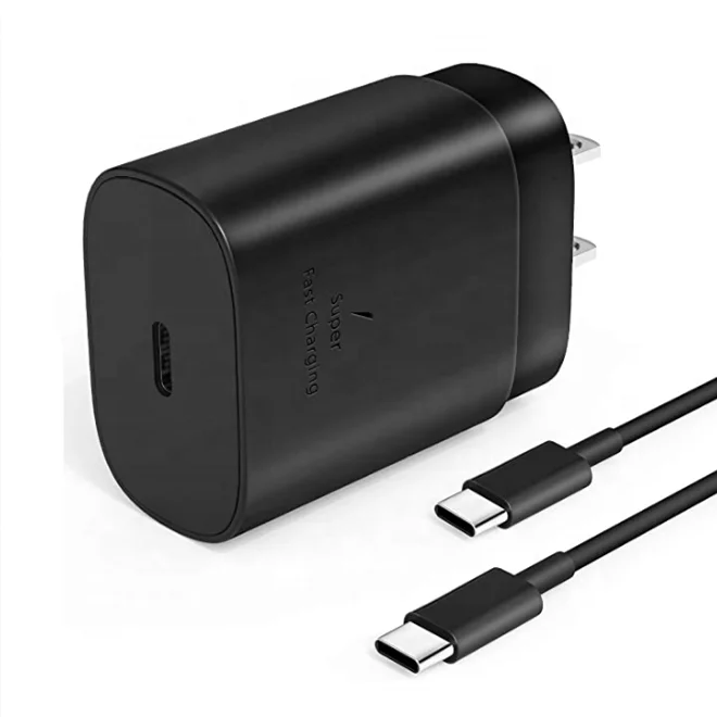 Travel Charger Adapter Super Fast Charging Cable 25w usb c Charger for Samsung Galaxy S21/Plus S20/note 10
Travel Charger Adapter Super Fast Charging Cable 25w usb c Charger for Samsung Galaxy S21/Plus S20/note 10