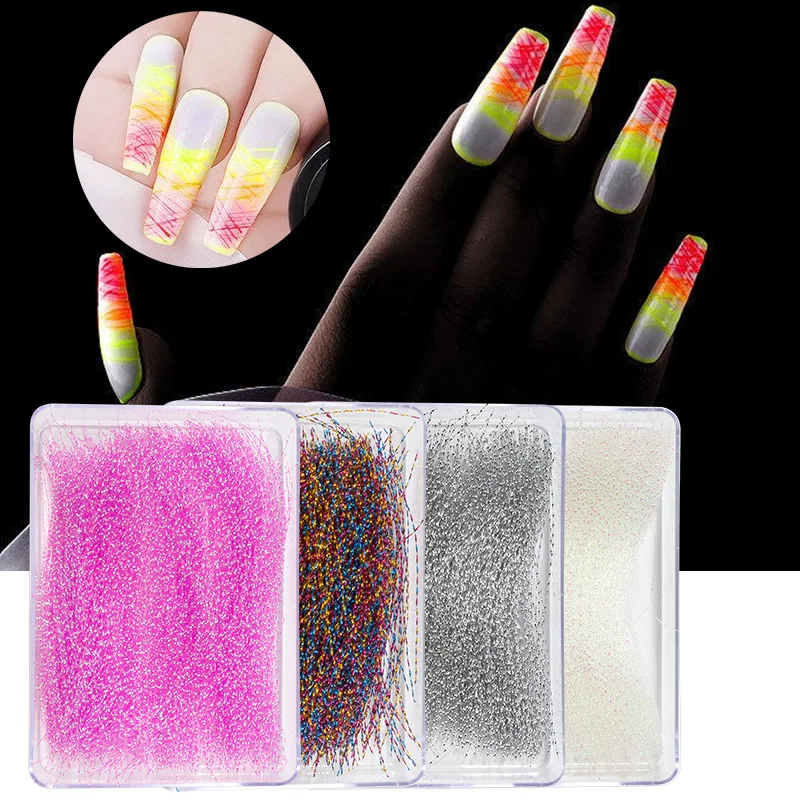 MCMANN 10 Colors Set Fluorescent Thread Nail Sticker Laser Glitter Holographic Silk Colorful Line Nail Art Decorations Accessory
MCMANN 10 Colors Set Fluorescent Thread Nail Sticker Laser Glitter Holographic Silk Colorful Line Nail Art Decorations Accessory