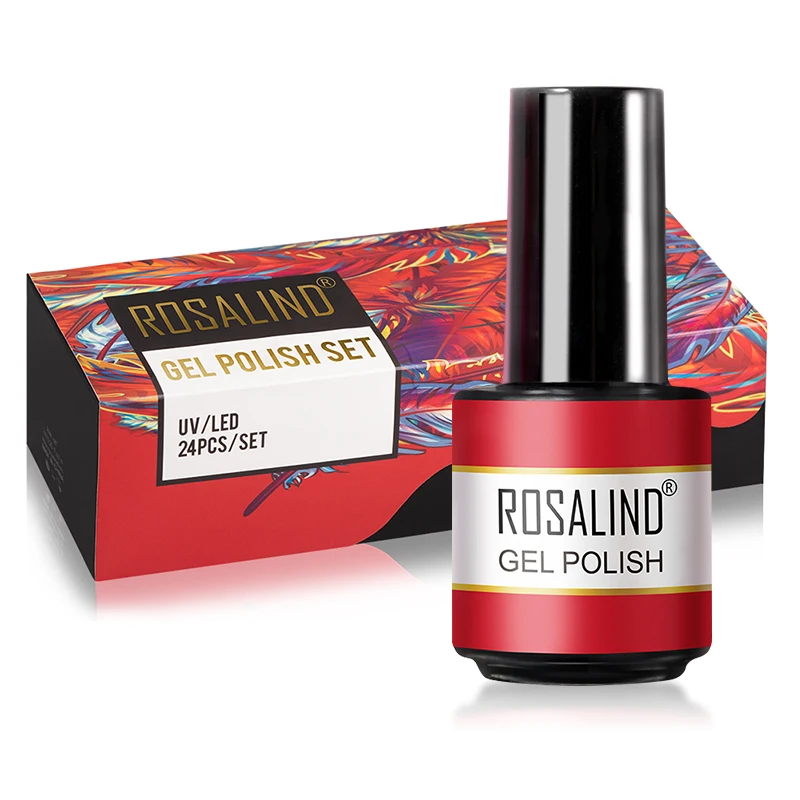 Rosalind hot sale oem custom private label 24 colors gel nail polish kits soak off uv/led lamp gel polish set for wholesale
Rosalind hot sale oem custom private label 24 colors gel nail polish kits soak off uv/led lamp gel polish set for wholesale