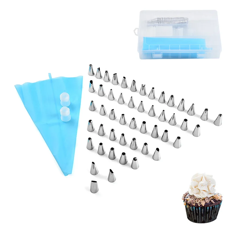 48 stainless steel nozzles baking cake icing pipe baking set pastry nozzles 
48 stainless steel nozzles baking cake icing pipe baking set pastry nozzles