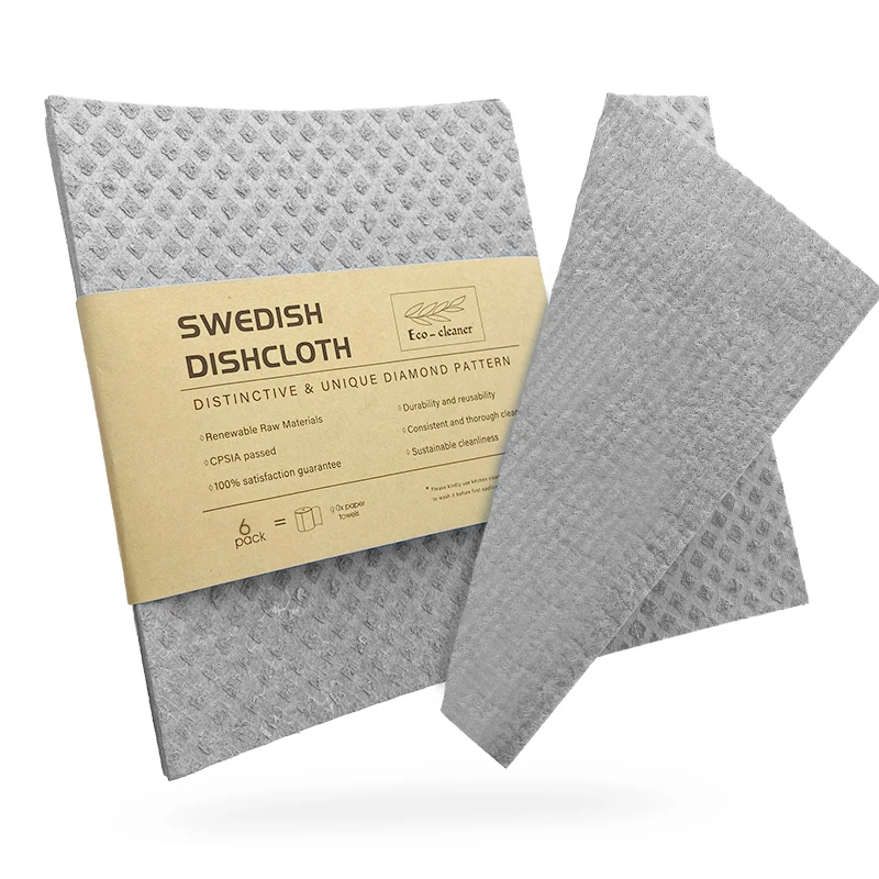 Cotton Grey Cloth OEM Low Price Wholesale Swedish Dish Washing Cloth Cellulose Sponge Cloths, White or other solid colors
Cotton Grey Cloth OEM Low Price Wholesale Swedish Dish Washing Cloth Cellulose Sponge Cloths, White or other solid colors