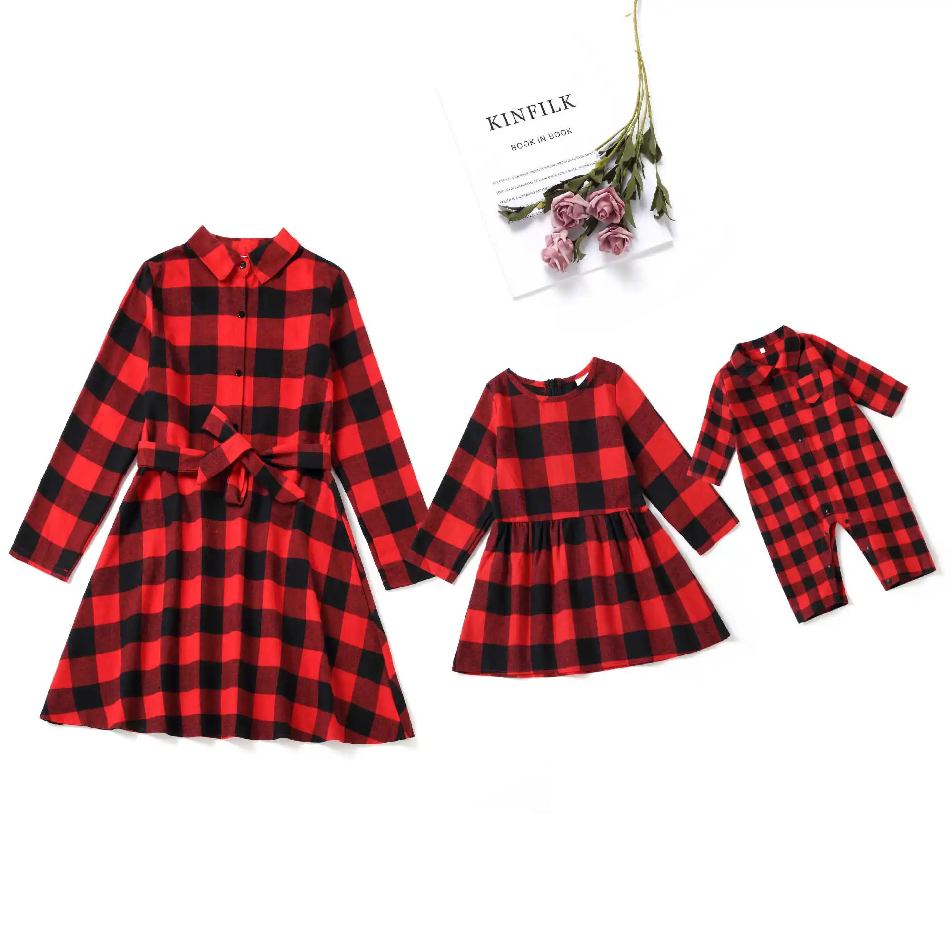 New Christmas Family Matching Clothes Outfits Mother and Daughter Clothing Grid Mother Daughter Dresses
New Christmas Family Matching Clothes Outfits Mother and Daughter Clothing Grid Mother Daughter Dresses