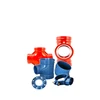 Ductile iron flexible rigid coupling mechanical threaded coupling Grooved pipe fittings