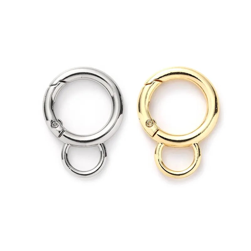 Gourd Shape 28MM Metal Spring Hook Buckle Jewelry Pendant DIY Crafts Outdoor Buckle Luggage Accessories, Silver/gold/black
Gourd Shape 28MM Metal Spring Hook Buckle Jewelry Pendant DIY Crafts Outdoor Buckle Luggage Accessories, Silver/gold/black