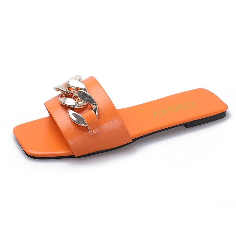 2021 New Arrival Summer Street Fashion Ladies Slippers Shoes Solid Color Square Toe Open Toe Buckle Women Flat Slippers
2021 New Arrival Summer Street Fashion Ladies Slippers Shoes Solid Color Square Toe Open Toe Buckle Women Flat Slippers