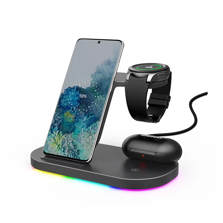 Best Selling Cellphone Qi Portable 3in1 wireless charger For iPhone Earbuds Air Pod
Best Selling Cellphone Qi Portable 3in1 wireless charger For iPhone Earbuds Air Pod