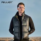 2020 Pelliot fashion oem ultra light 800 filling power men winter white duck down vest