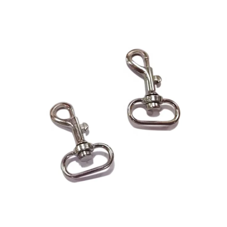 High quality metal swivel dog leash snap clasp bag hooks, Matt black, antique brass, light gold, etc.
High quality metal swivel dog leash snap clasp bag hooks, Matt black, antique brass, light gold, etc.