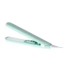 Electronic dual use cute hair curler ceramic coating hair straightener