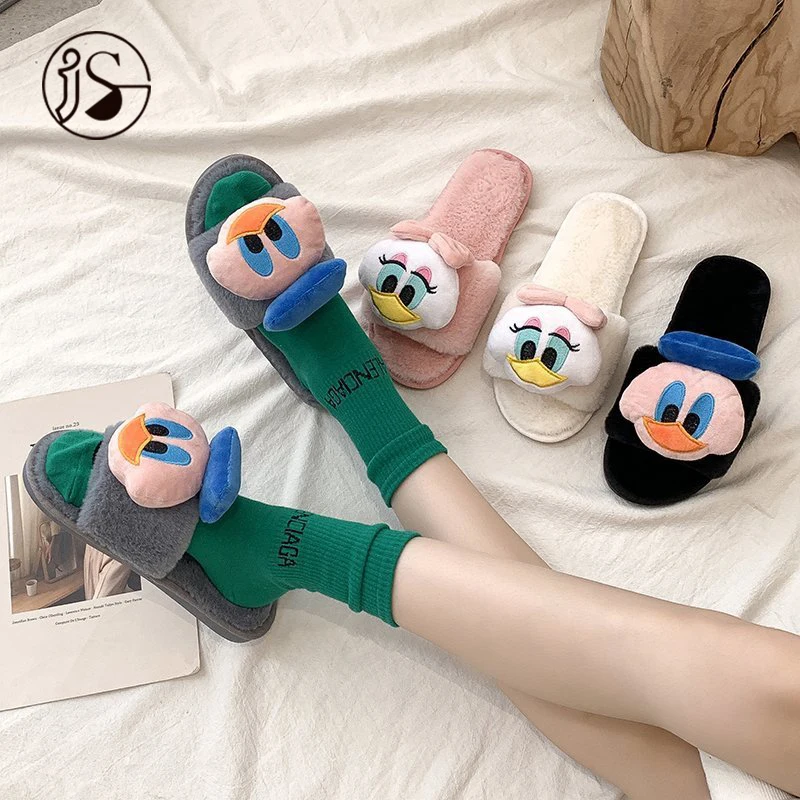 Multiple-choice color woman slippers Stereo cartoon design with lady's slippers in velvet Lovely ladies slides, Picture
Multiple-choice color woman slippers Stereo cartoon design with lady's slippers in velvet Lovely ladies slides, Picture