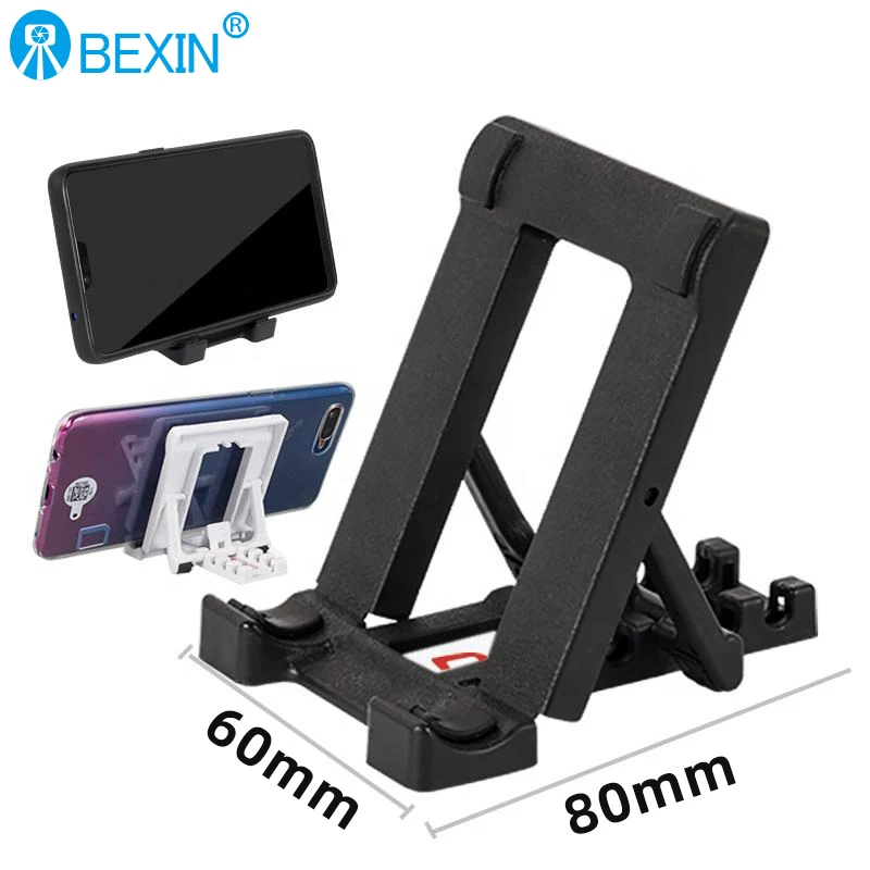 BEXIN custom logo Universal lazy stent Portable adjust mobile cell phone stand bracket desktop phone holder for iphone xiaomi