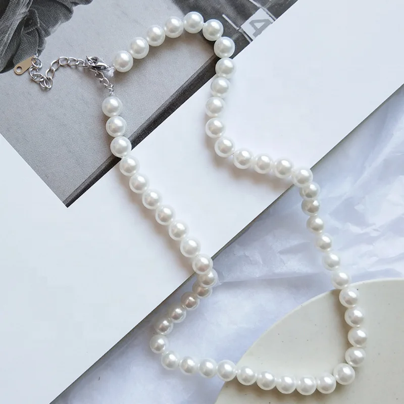 Korea Hot Style S925 Sterling Silver Simple Fashion Mother Pearl Choker Clavicle Necklace Jewelry for Women
Korea Hot Style S925 Sterling Silver Simple Fashion Mother Pearl Choker Clavicle Necklace Jewelry for Women