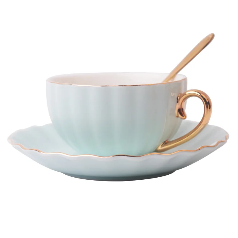 8oz Multi-Colored Tea Cup and Saucer Cappuccino Cup Coffee Cups with Golden Handle In Stock, White,blue,pink,yellow,purple
8oz Multi-Colored Tea Cup and Saucer Cappuccino Cup Coffee Cups with Golden Handle In Stock, White,blue,pink,yellow,purple