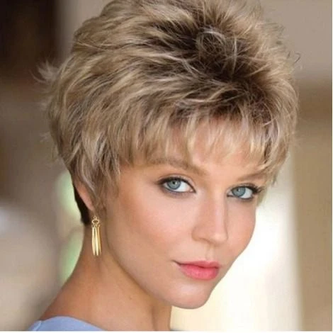 New Black Gradient Light Golden Diagonal Bangs Short Female Wigs Machine Made High Temperature Fiber Wig
New Black Gradient Light Golden Diagonal Bangs Short Female Wigs Machine Made High Temperature Fiber Wig