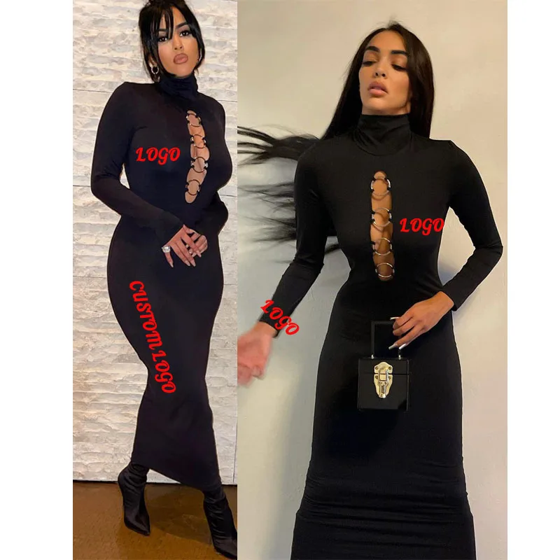 Free Shipping woman Sexy bodycon long sleeves long dresses hollowed-out turtle neck casual solid color dress
Free Shipping woman Sexy bodycon long sleeves long dresses hollowed-out turtle neck casual solid color dress