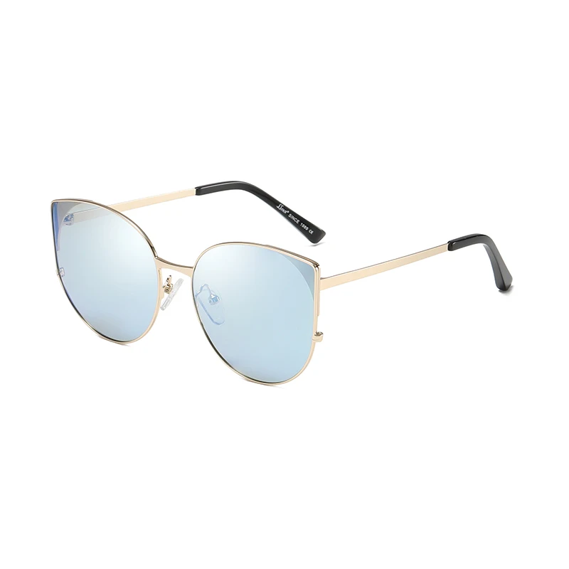 Wholesale Custom Fashion Cat Eye Glasses Sun Glasses New Arrival Luxury Designer Polarized UV400 Metal Sunglasses, Gun/silver/gold
Wholesale Custom Fashion Cat Eye Glasses Sun Glasses New Arrival Luxury Designer Polarized UV400 Metal Sunglasses, Gun/silver/gold