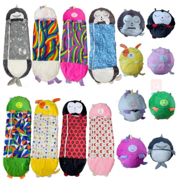 Creative new foldable children's cartoon animals warm and kick - proof outdoor camping sleeping bag
Creative new foldable children's cartoon animals warm and kick - proof outdoor camping sleeping bag