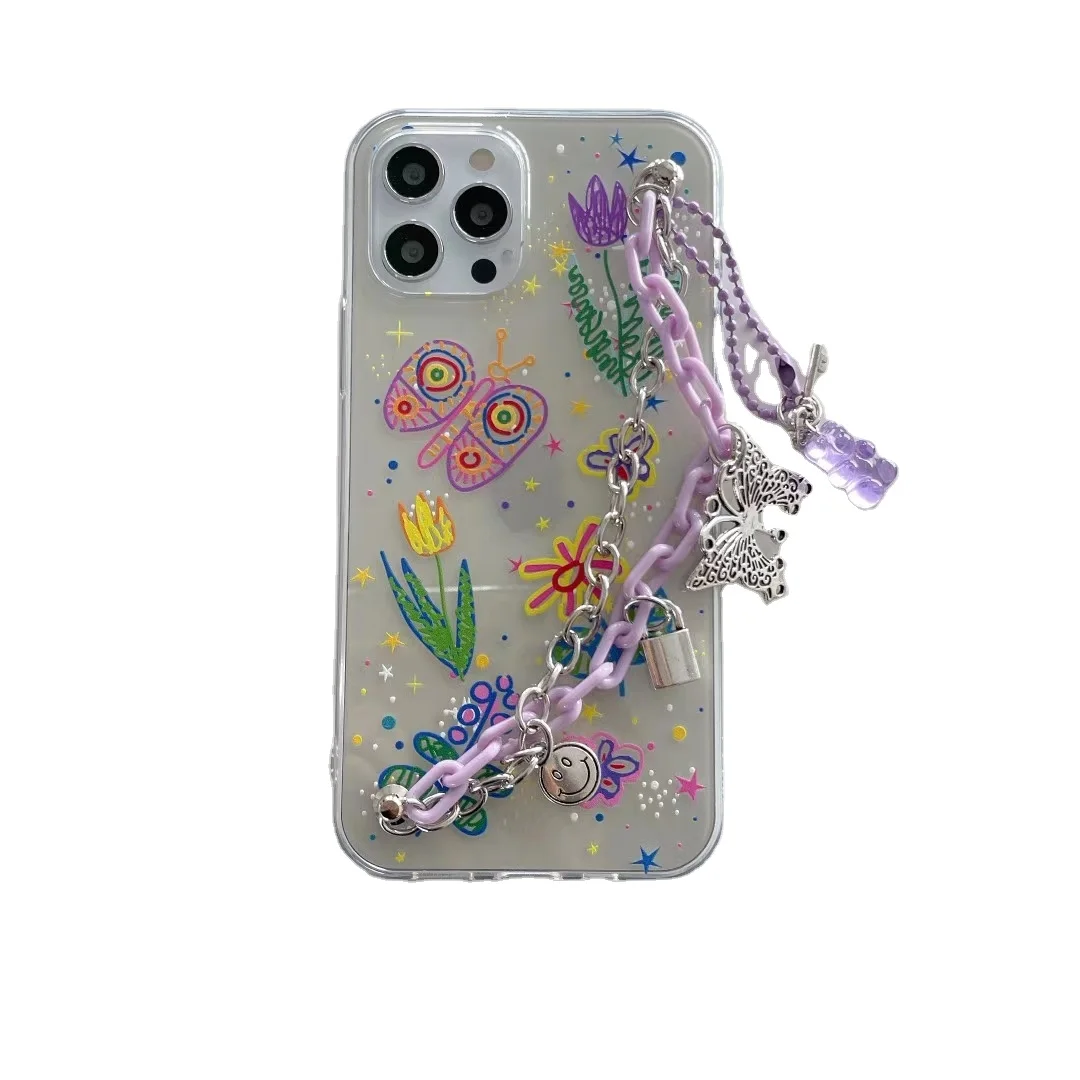 Bracelet Wrist Chain Silicone Phone Case for iPhone 12 Pro Max 11 Pro Max 12MiNi 7 8 Plus X XS XR SE 2020 cover
Bracelet Wrist Chain Silicone Phone Case for iPhone 12 Pro Max 11 Pro Max 12MiNi 7 8 Plus X XS XR SE 2020 cover