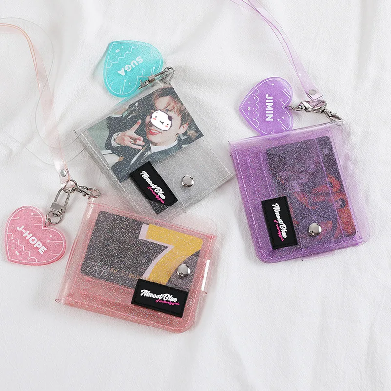 Blingbling Girl Money Clip Card PVC Gel Glitter Neck Wallet Transparent Wallet Folding Card Holder Clear Pocket Purse, Pink, purple and white
Blingbling Girl Money Clip Card PVC Gel Glitter Neck Wallet Transparent Wallet Folding Card Holder Clear Pocket Purse, Pink, purple and white