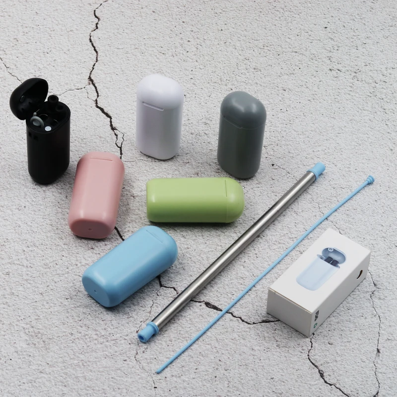 Reusable 304 Stainless Steel Collapsible Straw, Foldable Straw
Reusable 304 Stainless Steel Collapsible Straw, Foldable Straw