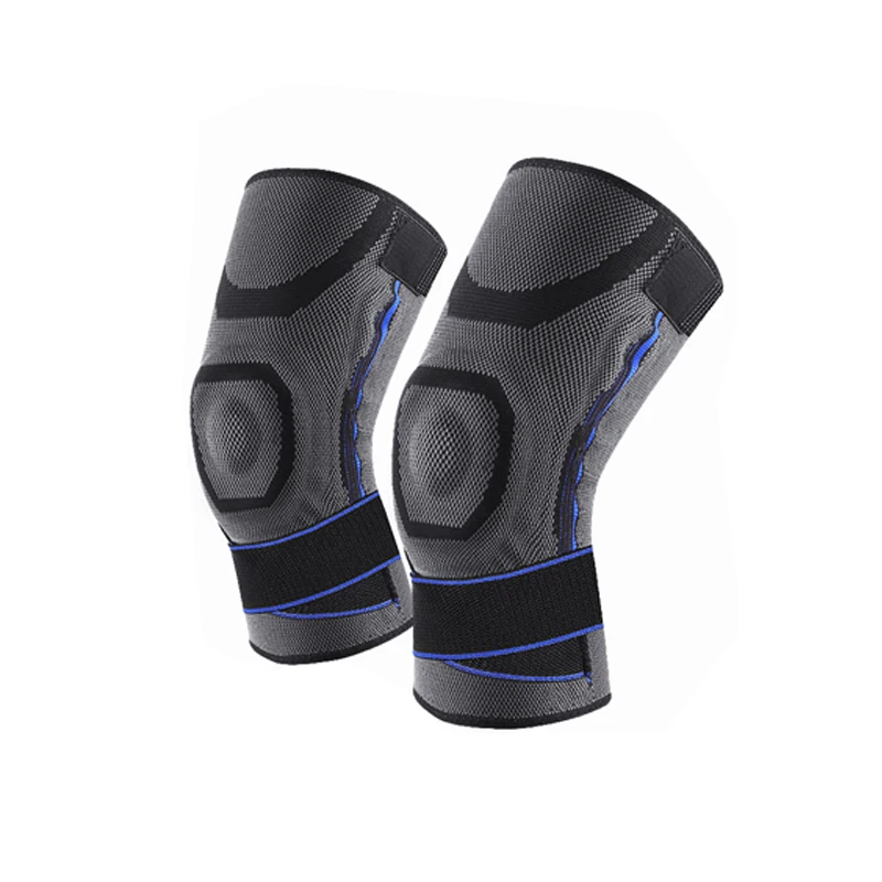 Basketball Spring Supported Silicone Knee Support Breathable Knitted Compression Fitness Gel Knee Pad
Basketball Spring Supported Silicone Knee Support Breathable Knitted Compression Fitness Gel Knee Pad