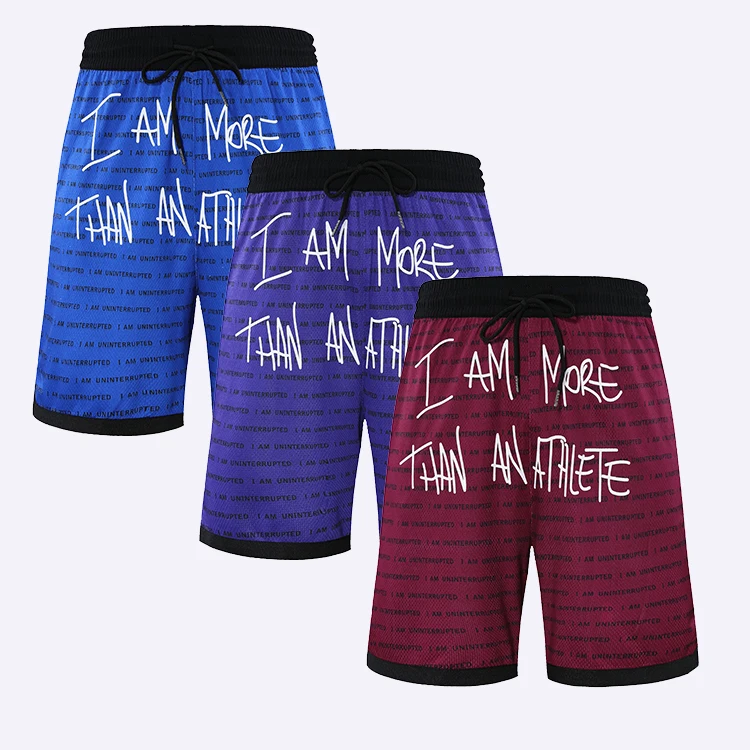 Summer Latest Mens Letter Printed Basket Ball Shorts Cool Outdoor Anti-Bacterial Basketball Shorts, Different color is available
Summer Latest Mens Letter Printed Basket Ball Shorts Cool Outdoor Anti-Bacterial Basketball Shorts, Different color is available