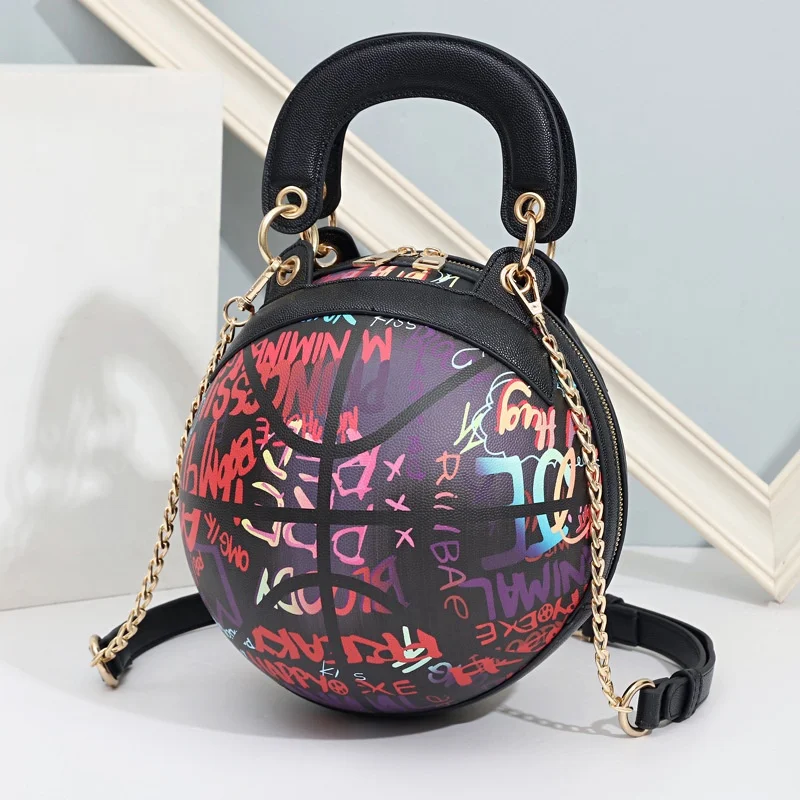 European and American fashion spherical funny graffiti messenger bag creative wild trend round cute handbag, White, red, purple, pink, brown
European and American fashion spherical funny graffiti messenger bag creative wild trend round cute handbag, White, red, purple, pink, brown